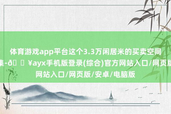 體育游戲app平臺這個3.3萬閑居米的買賣空間有別于傳統(tǒng)市集-??ayx手機(jī)版登錄(綜合)官方網(wǎng)站入口/網(wǎng)頁版/安卓/電腦版